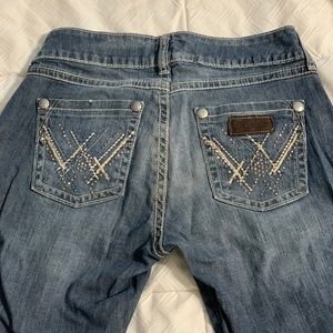 Wrangler boot leg size 5x34